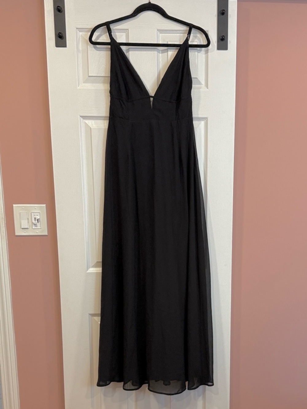 Lulu's Black Maxi Dress